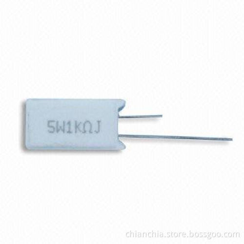 2W Cement Resistor, Suitable for Circuit Board and Winding Core, Measures 11.5 x 20.5 x 7.5mm